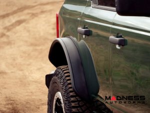 Ford Bronco Fender Flares - Tube - DV8 Ford Bronco Fender Flares - Tube - DV8